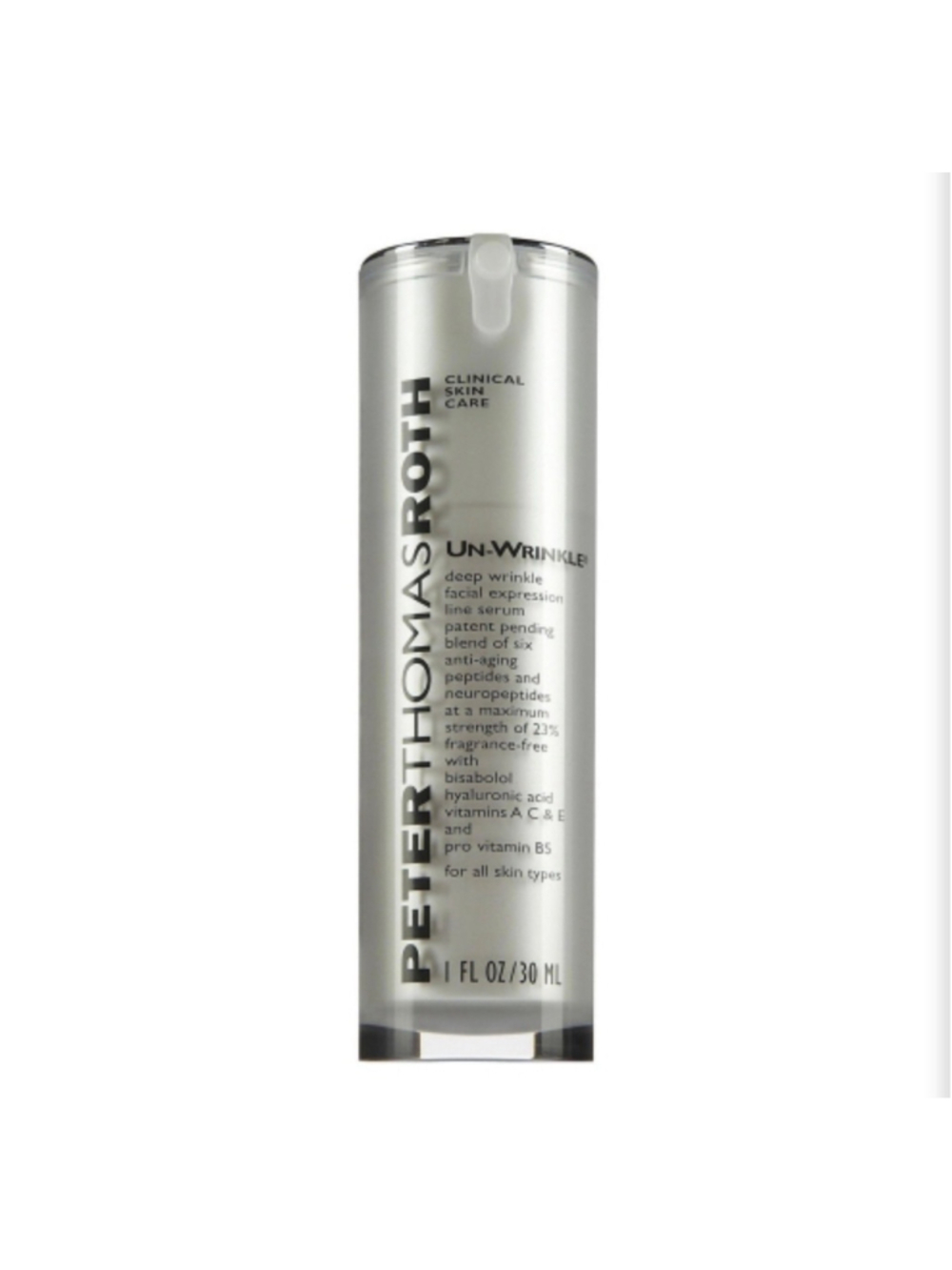 Peter Thomas Roth Un-Wrinkle Deep Wrinkle Facial Expression Line Serum 1 oz NEW